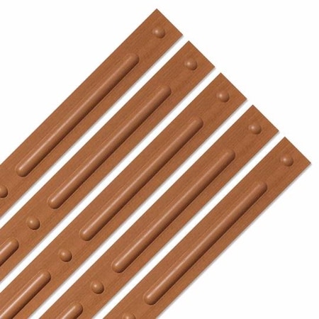 Ceilume Decorative Strips - Caramel Wood, 25PK V3-DECOSTRP-CAR
